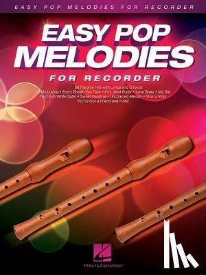 Hal Leonard Publishing Corporation - Easy Pop Melodies