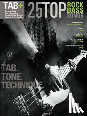 Hal Leonard Publishing Corporation - 25 Top Rock Bass Songs