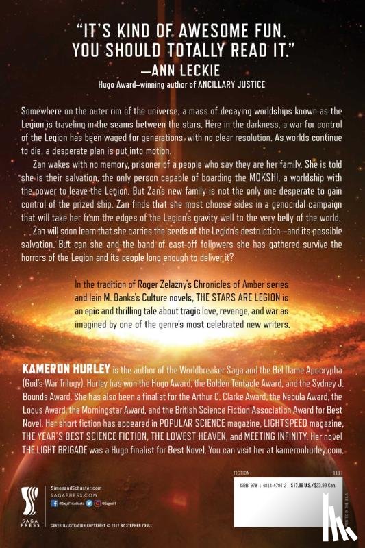 Hurley, Kameron - The Stars Are Legion