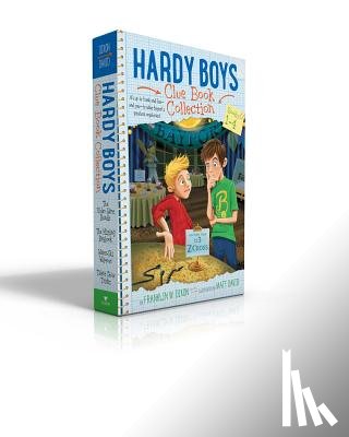 Dixon, Franklin W. - Hardy Boys Clue Book Collection Books 1-4 (Boxed Set): The Video Game Bandit; The Missing Playbook; Water-Ski Wipeout; Talent Show Tricks