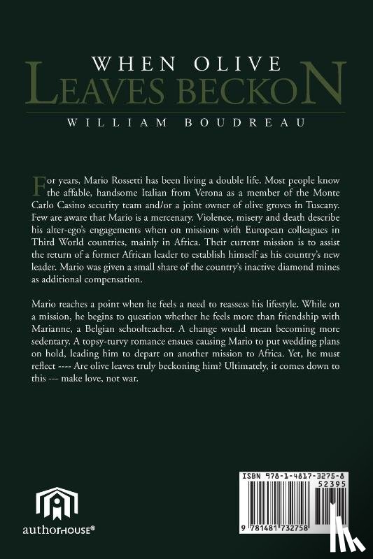 Boudreau, William - When Olive Leaves Beckon