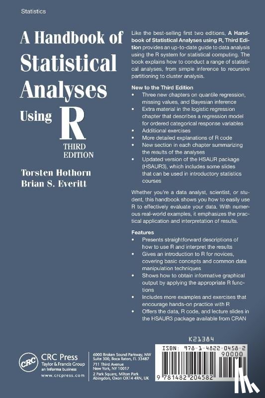 Hothorn, Torsten - A Handbook of Statistical Analyses using R