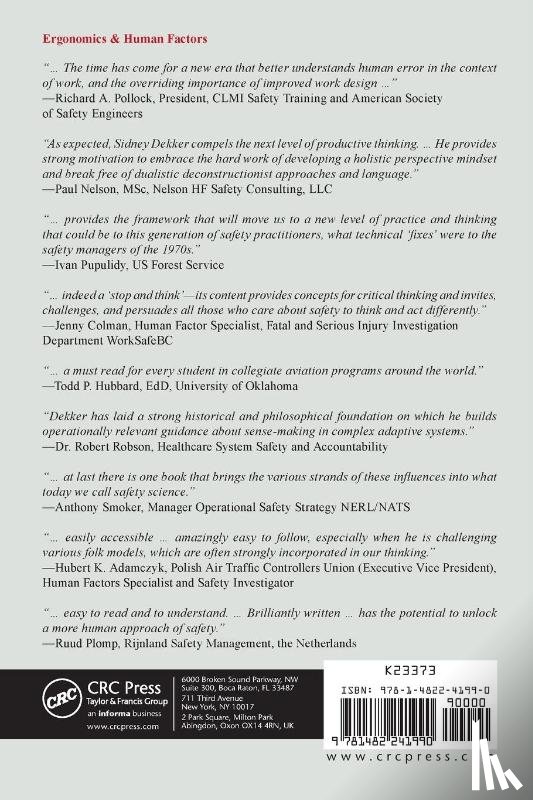 Dekker, Sidney (Griffith University - Safety Differently