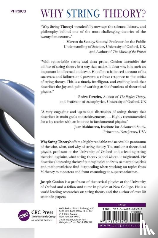 Conlon, Joseph - Why String Theory?