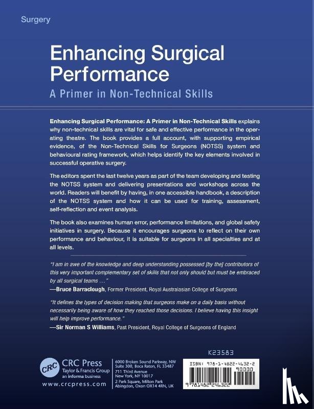 - Enhancing Surgical Performance