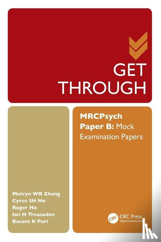 Zhang, Melvyn (National HealthCare Group, Ho, Cyrus (National University Health System, Ho, Roger (Singapore), Treasaden, Ian (West London Mental Health NHS Trust - Get Through MRCPsych Paper B