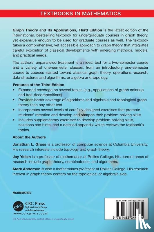 Gross, Jonathan L., Yellen, Jay, Anderson, Mark - Graph Theory and Its Applications