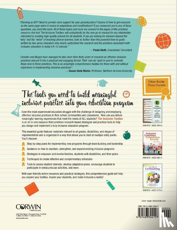 Kurth, Jennifer A., Gross, Megan N. - The Inclusion Toolbox