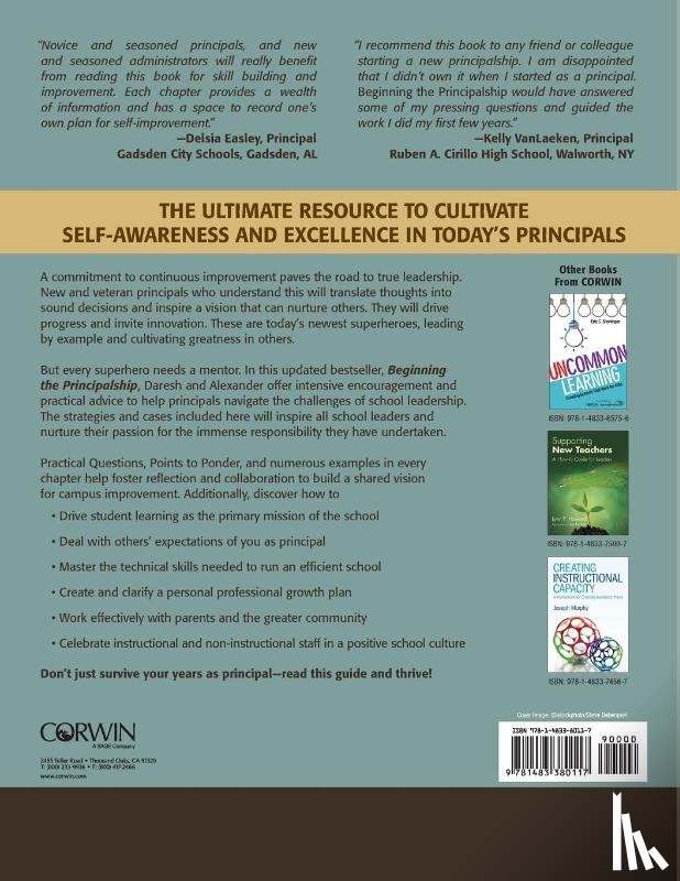 Daresh, John C., Alexander, Linda - Beginning the Principalship