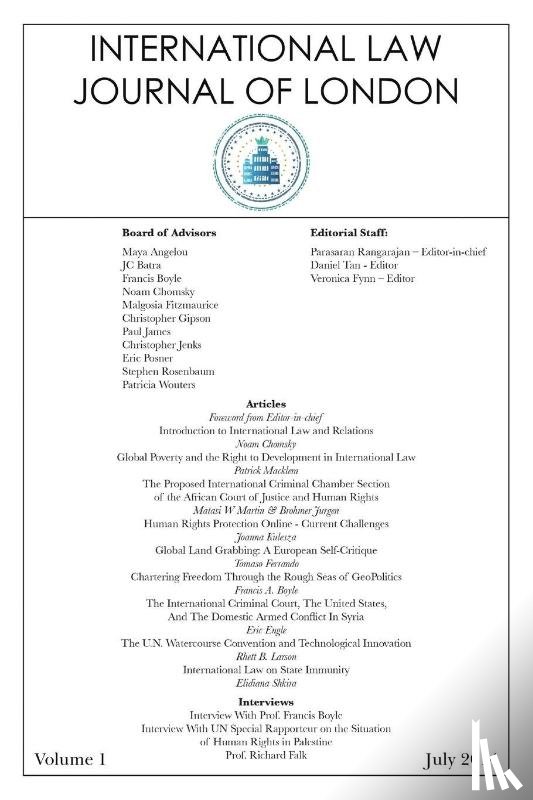 International Law Journal of London - International Law Journal of London