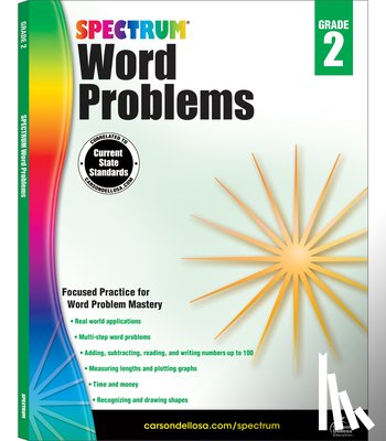 Spectrum - Word Problems, Grade 2: Volume 75