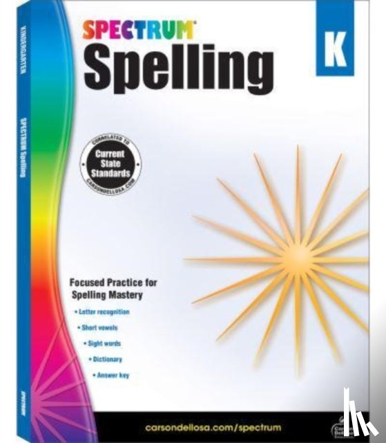 Spectrum - Spectrum Spelling Grade K