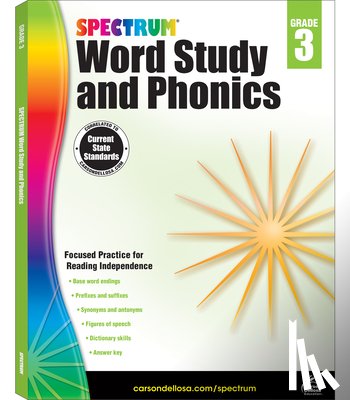 Spectrum - Spectrum Word Study and Phonics, Grade 3: Volume 82