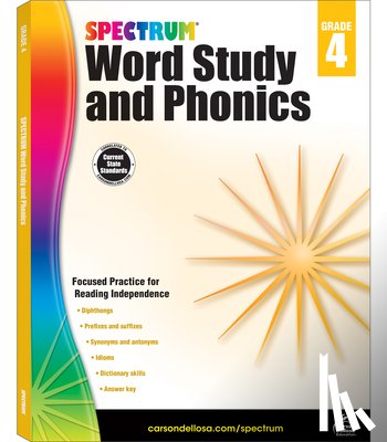 Spectrum - Spectrum Word Study and Phonics, Grade 4: Volume 83