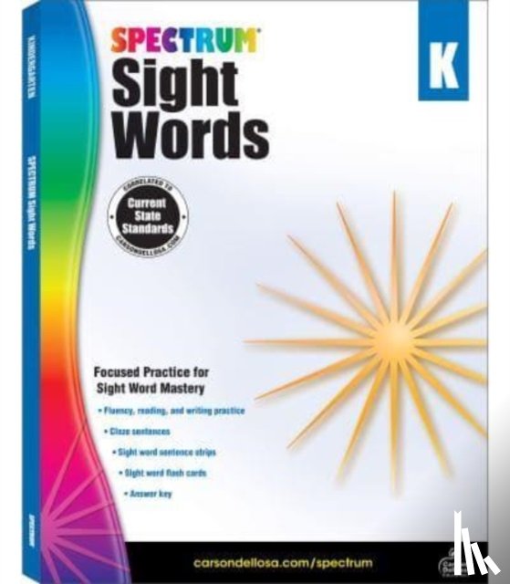 Spectrum - Spectrum Sight Words Grade K
