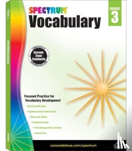 Spectrum - Spectrum Vocabulary Grade 3