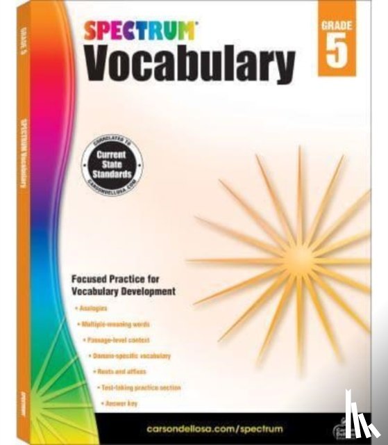 Spectrum - Spectrum Vocabulary Grade 5