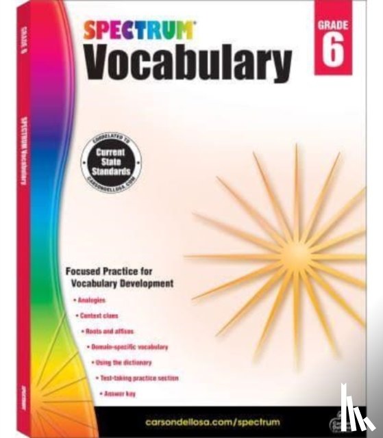 Spectrum - Spectrum Vocabulary Grade 6