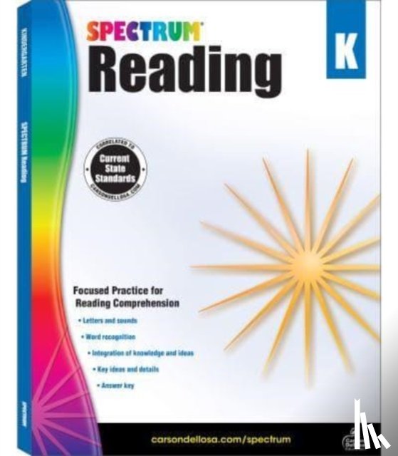 Spectrum - Spectrum Reading Workbook Grade K