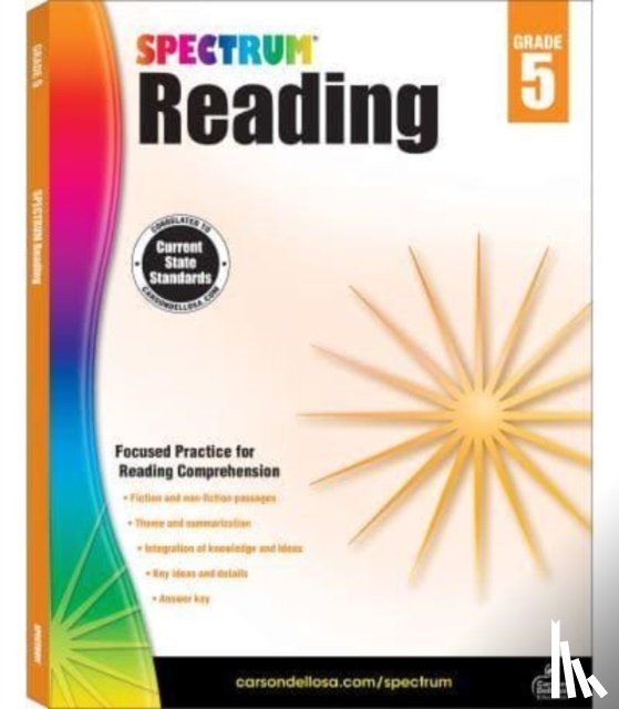Spectrum - Spectrum Reading Workbook Grade 5
