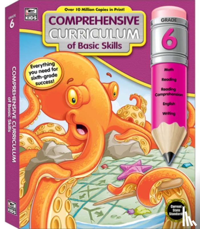 Thinking Kids - Comprehensive Curriculum of Basic Skills, Grade 6