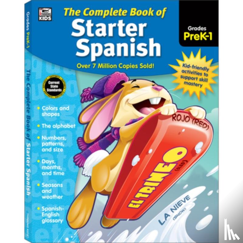 Thinking Kids - The Complete Book of Starter Spanish, Grades Preschool - 1