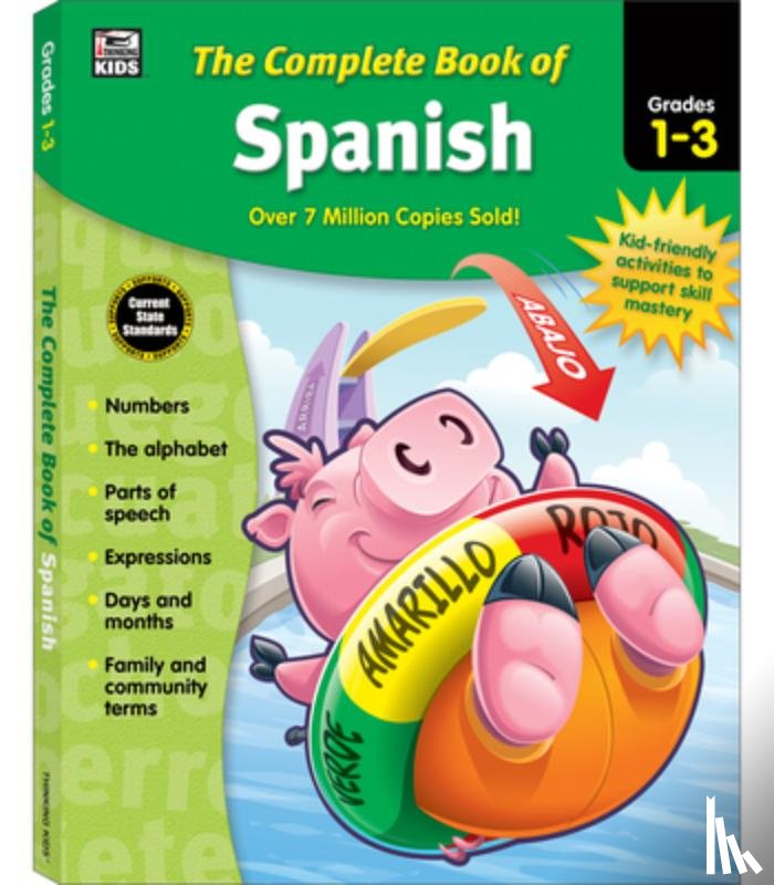  - The Complete Book of Spanish, Grades 1 - 3