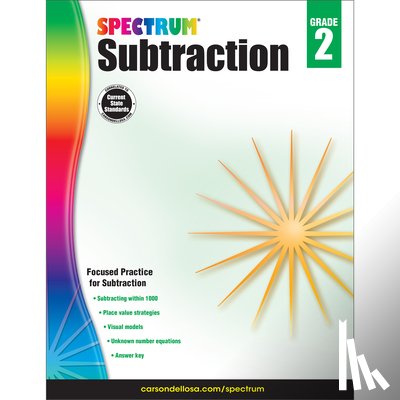 Spectrum - Subtraction, Grade 2: Volume 102