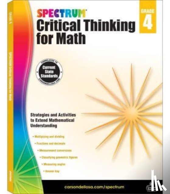 Spectrum - Spectrum Critical Thinking for Math Gr 4