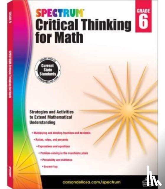 Spectrum - Spectrum Critical Thinking for Math Gr 6