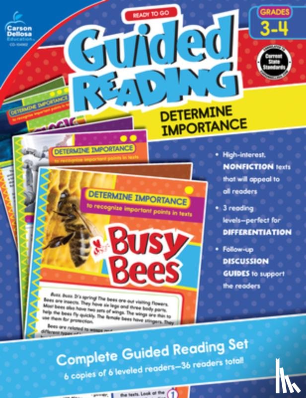 Rompella, Natalie - Ready to Go Guided Reading: Determine Importance, Grades 3 - 4