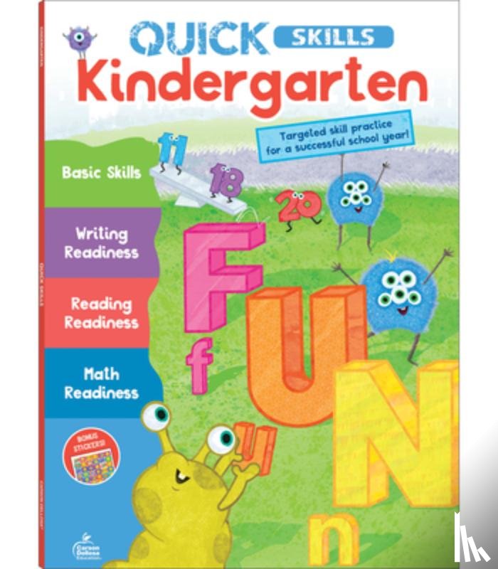 Carson Dellosa Education - Quick Skills Kindergarten Workbook