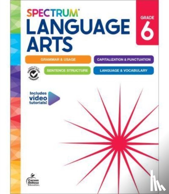 Spectrum - Spectrum Language Arts Workbook Grade 6