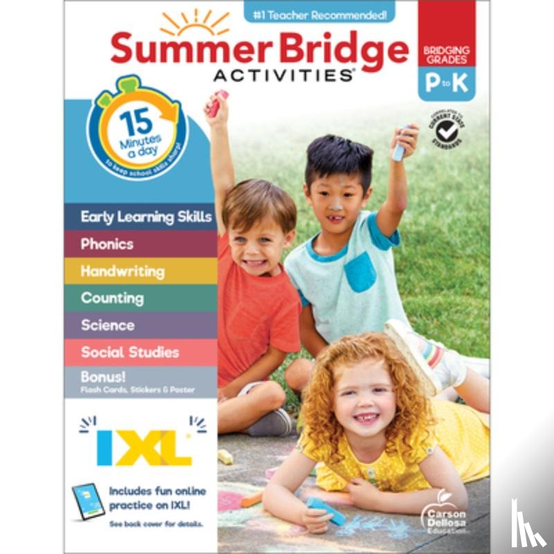 Carson Dellosa Education - Summer Bridge Activities, Grades Pk - K