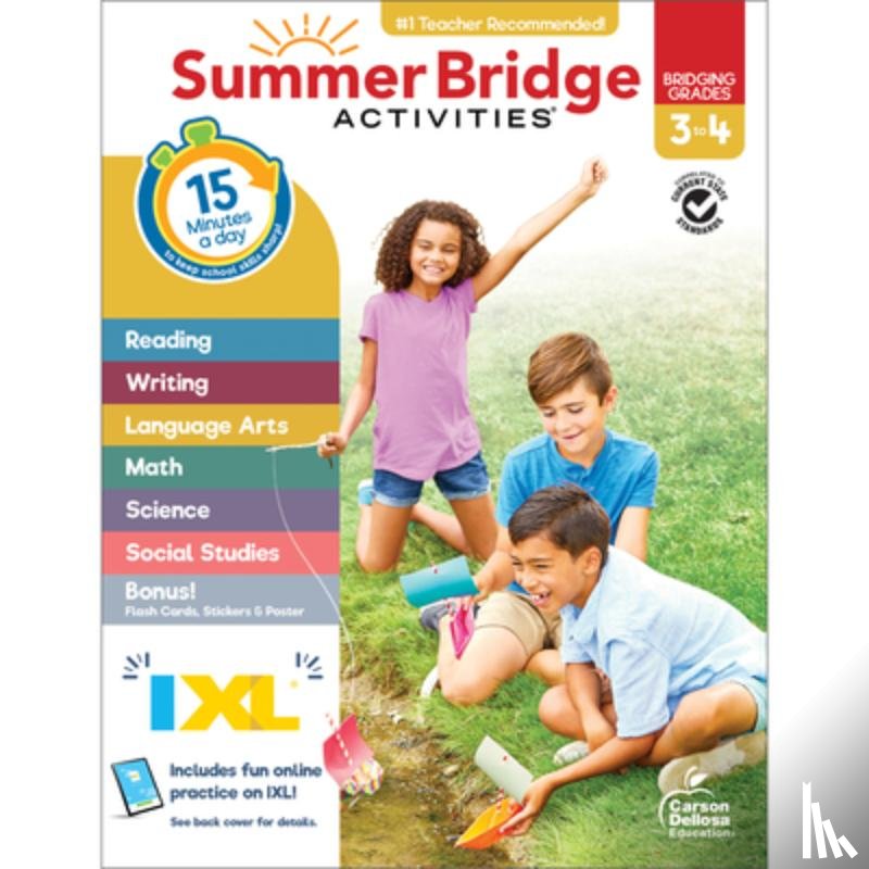 Carson Dellosa Education - Summer Bridge Activities, Grades 3 - 4