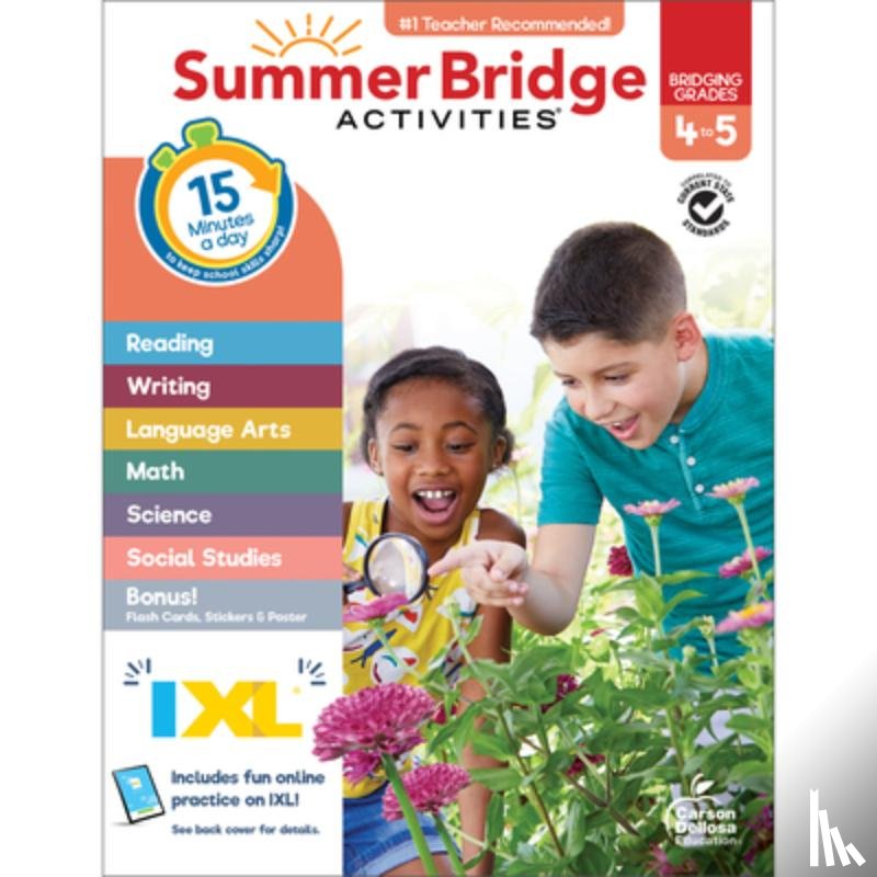 Carson Dellosa Education - Summer Bridge Activities, Grades 4 - 5