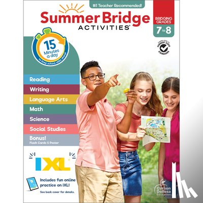 Carson Dellosa Education - Summer Bridge Activities, Grades 7 - 8