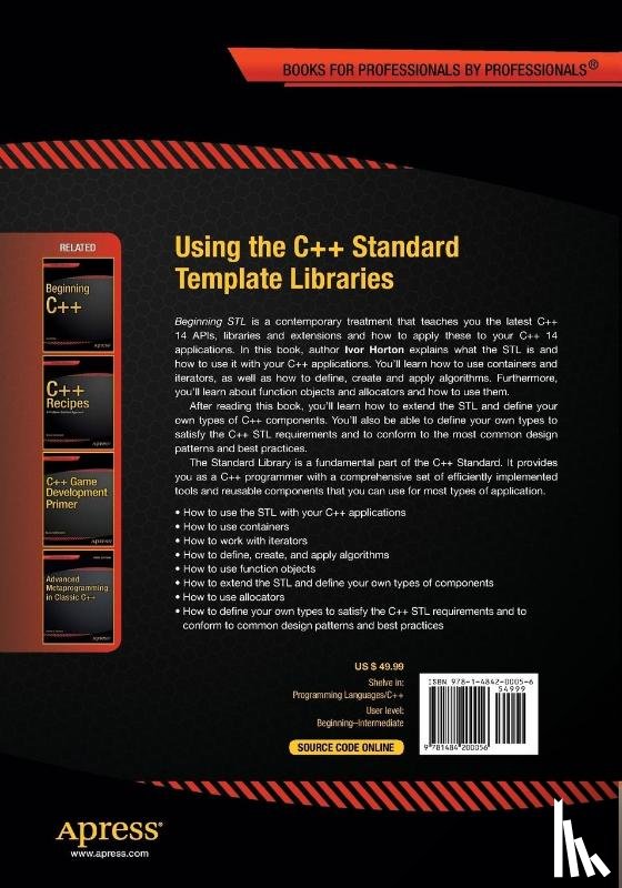 Horton, Ivor - Using the C++ Standard Template Libraries