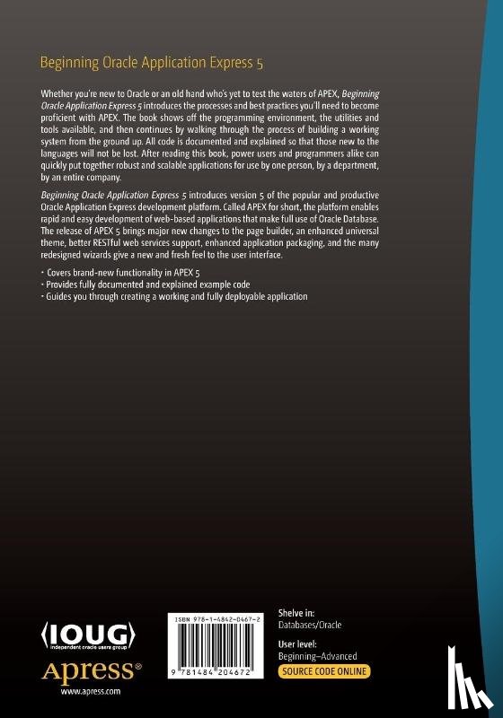 Gault, Doug - Beginning Oracle Application Express 5