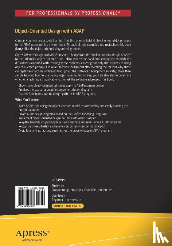 McDonough, James E. - Object-Oriented Design with ABAP
