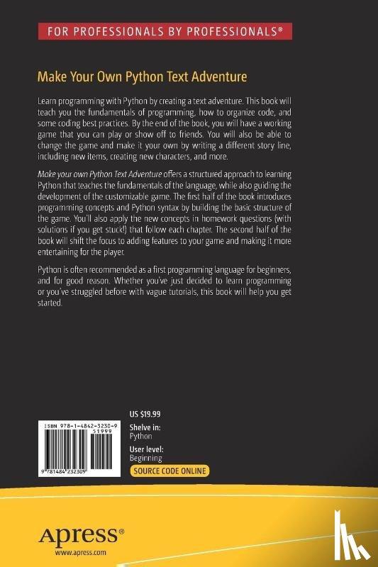 Johnson, Phillip - Make Your Own Python Text Adventure