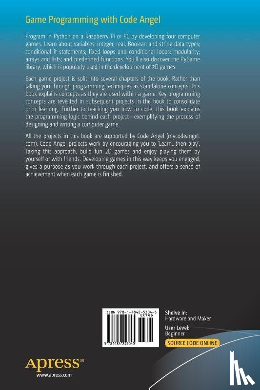 Cunningham, Mark - Game Programming with Code Angel
