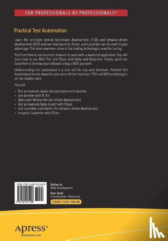 Matsinopoulos, Panos - Practical Test Automation