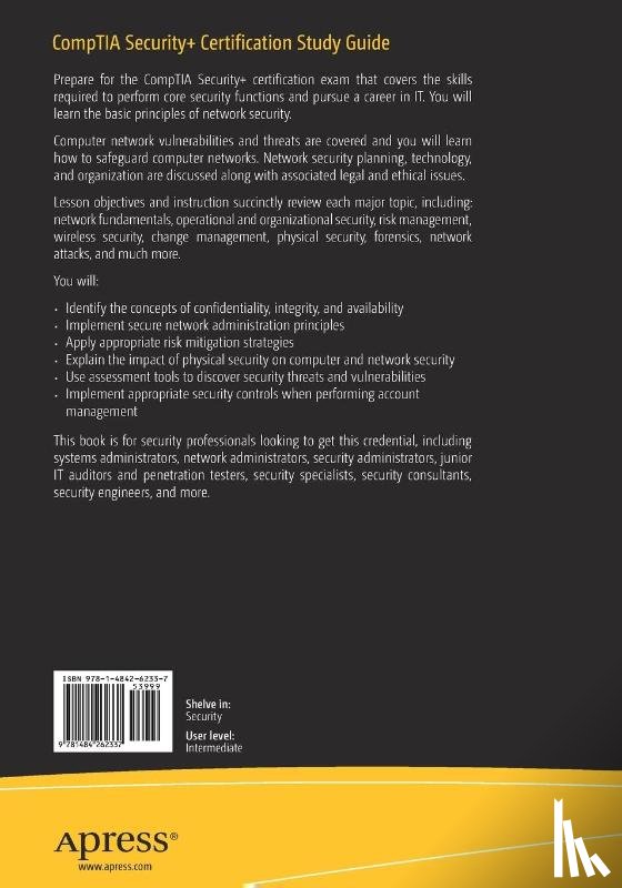 Sheikh, Ahmed F. - CompTIA Security+ Certification Study Guide