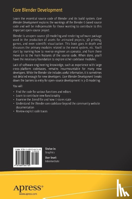 Hollister, Brad E. - Core Blender Development