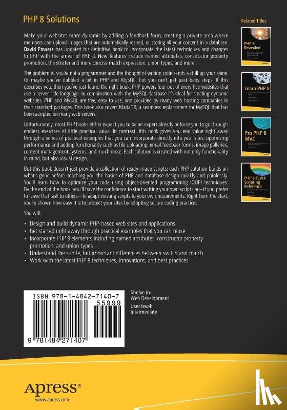 Powers, David - PHP 8 Solutions