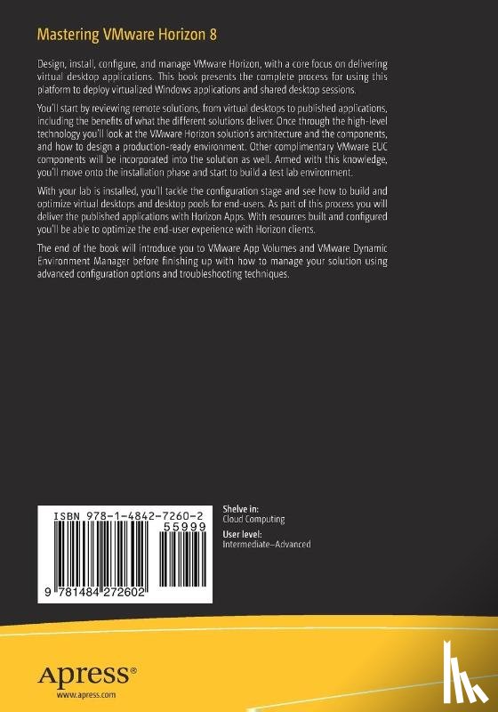 von Oven, Peter - Mastering VMware Horizon 8