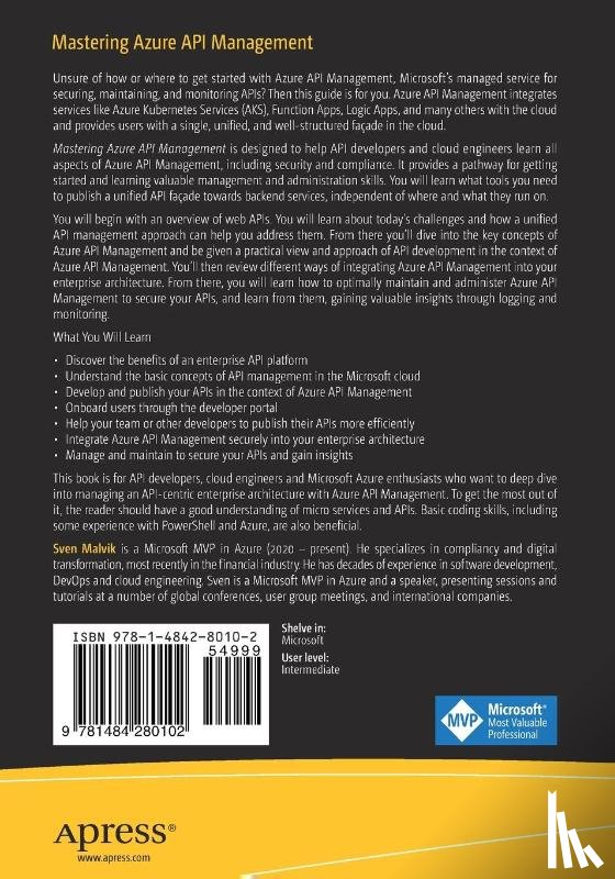 Malvik, Sven - Mastering Azure API Management