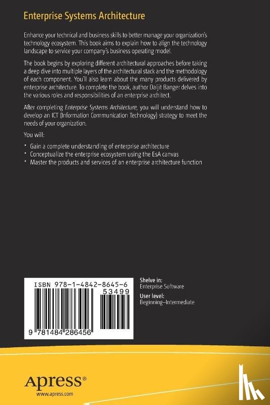 Banger, Daljit Roy - Enterprise Systems Architecture