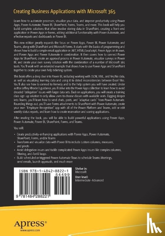 Rhodes, Jeffrey M. - Creating Business Applications with Microsoft 365